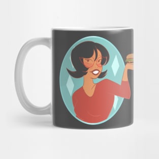 Burger Babe Mug